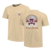 Mississippi State Meet Me at the Tailgate Jeep Comfort Colors Tee